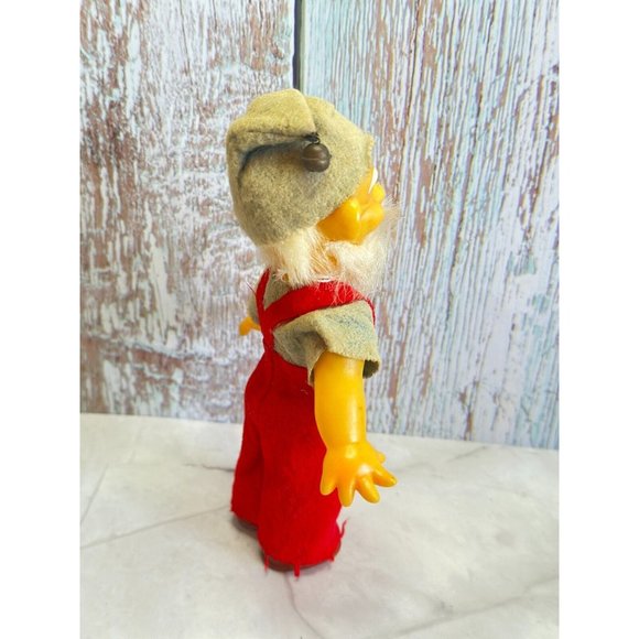 Vintage Rubber Elf Dwarf Midcentury Japan Christmas Figurine 6" - Picture 5 of 8